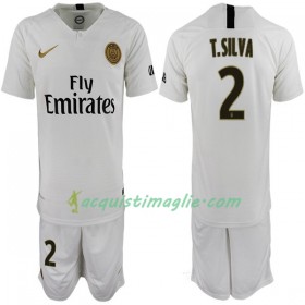 Divisa di Calcio Paris Saint Germain T. Silva 2 Bambino Trasferta 2018/2019